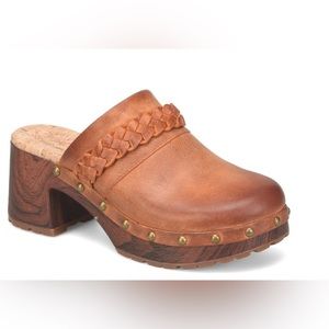 NEW: Kork-Ease Tilly Clogs, Orange Nespola, 8